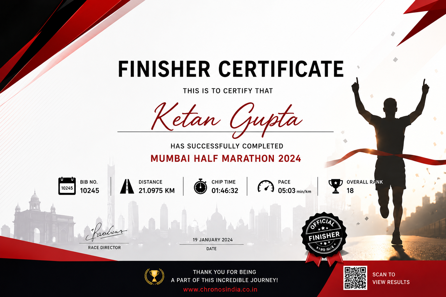 E-certificate download
